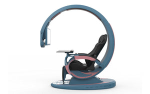 SHIN SMART WORKING AND GAMING DESK WITH RECLINER CHAIR | GAMING STATION