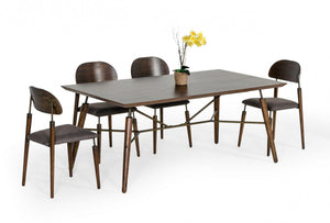 Krisoi Modern Acacia Dining Table