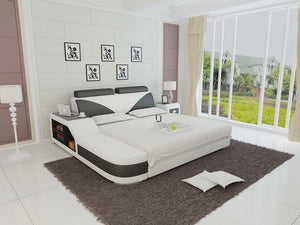 King Size Leather Bed