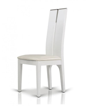 Makuca White Gloss Chair (Set of 2)