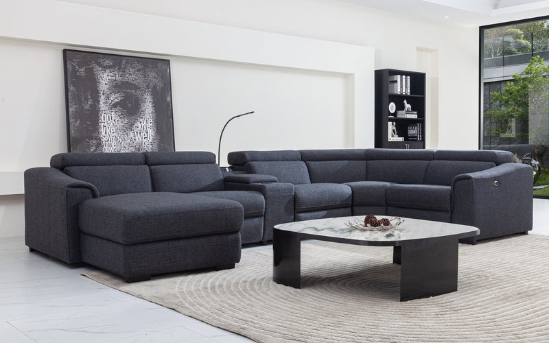 Hogan 5-piece Mocha Sectional By Ashley Hogan Chaise Lounge