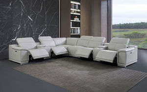 Logan Modern Sectional with Recliner