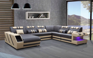 Modern Leather couch