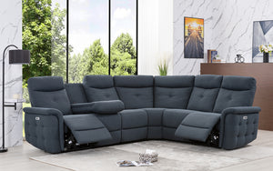 Zariah Modern Reclining Sectional