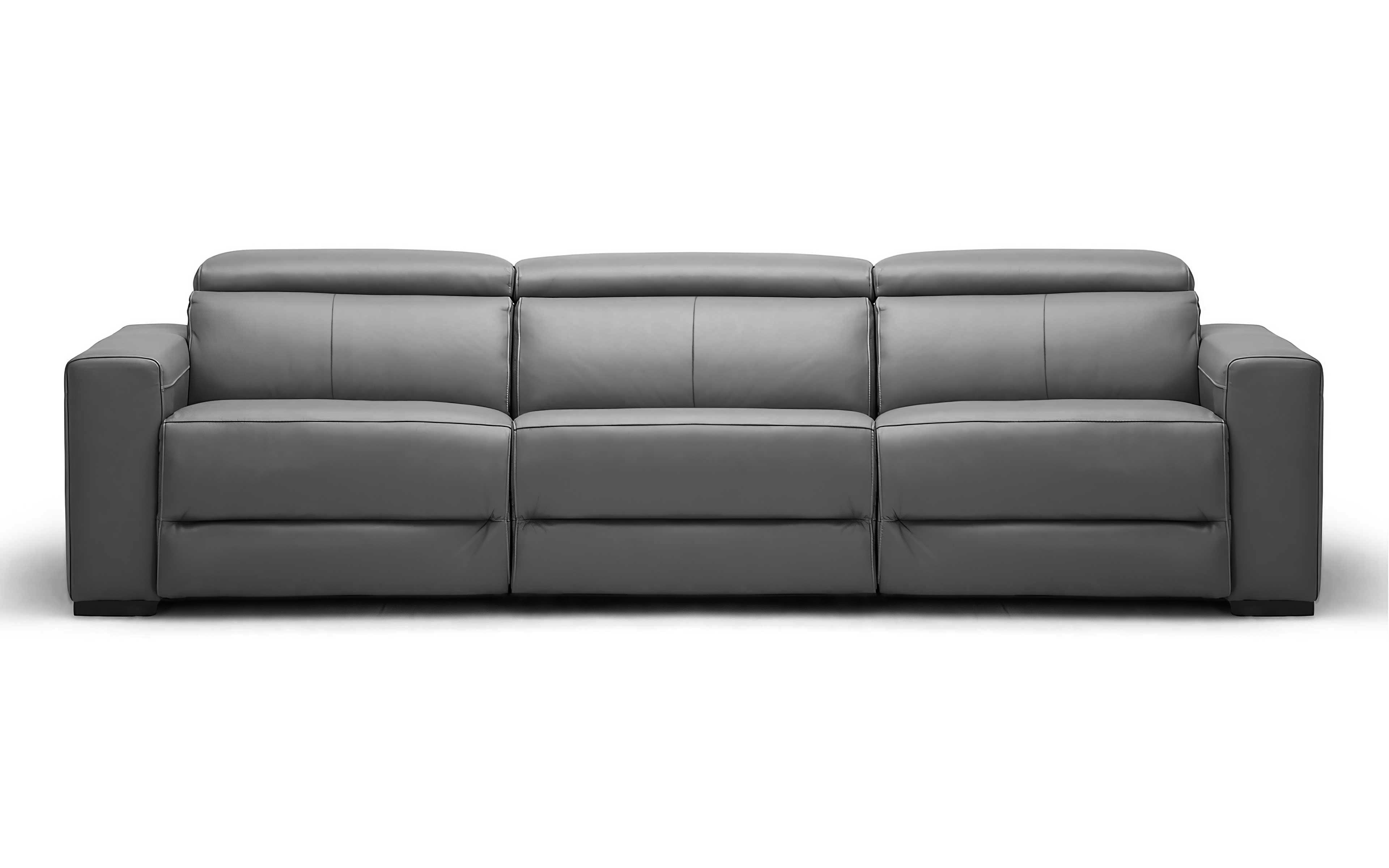 3 pieces Mirage Reclining Sectional With Adjustable Headrest