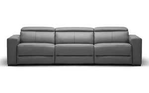 3 pieces Mirage Reclining Sectional With Adjustable Headrest