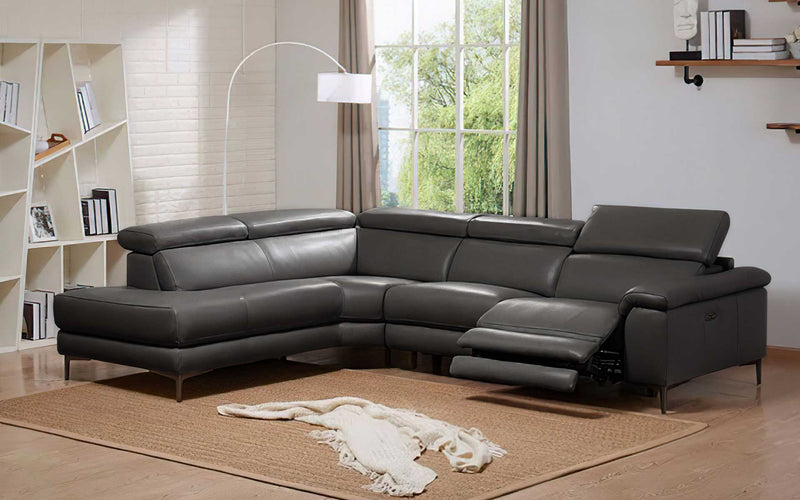 Modern Kanis Recliner Sectional|Modern Furniture Store Las Vegas ...