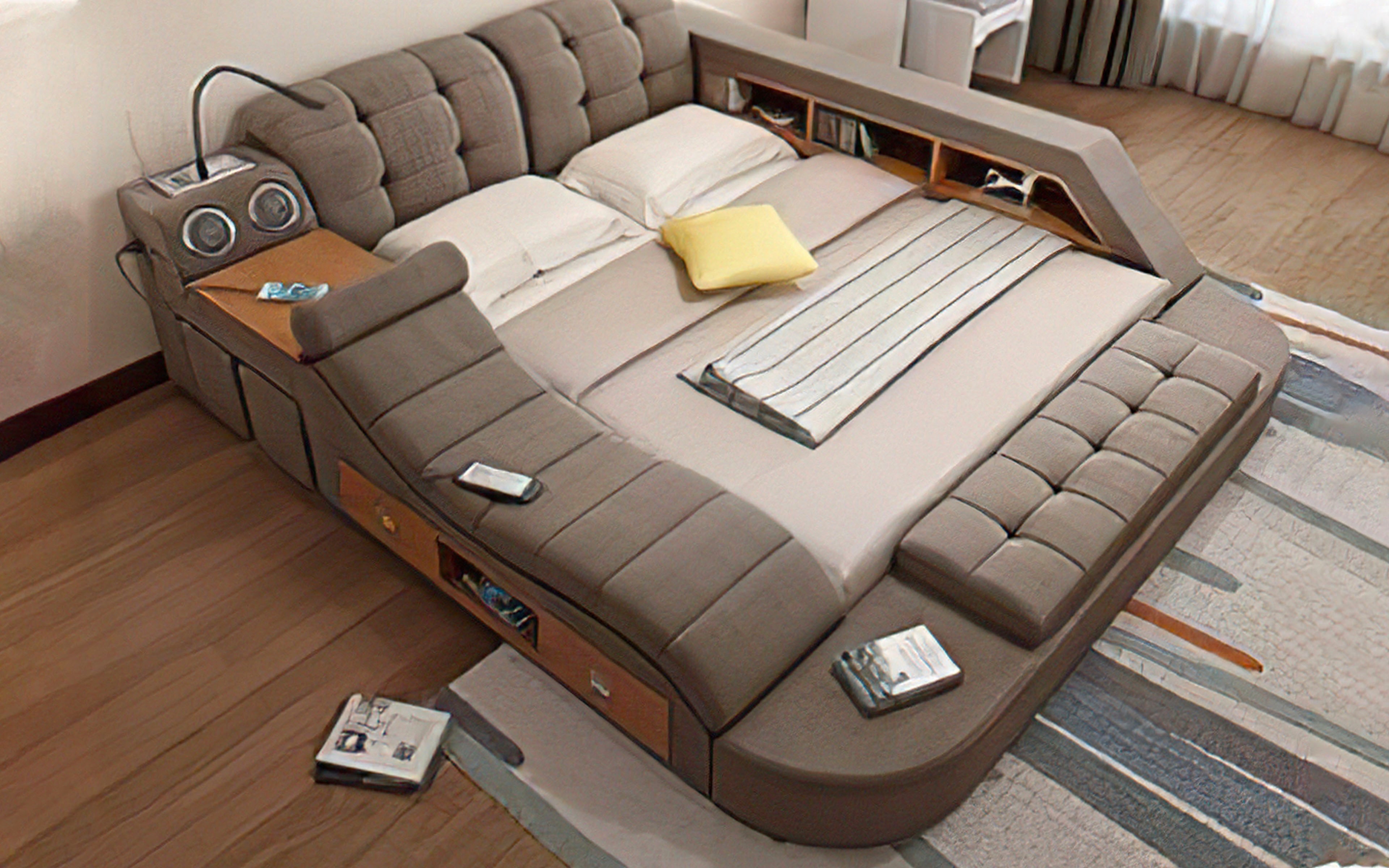 Hariana Tech Smart Ultimate Bed | All In One Bed