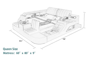 Secha Multifunctional Smart Bed | Ultimate Bed