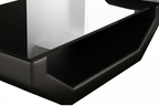 Aico Coffee Table - Reflective Black Finish Detail