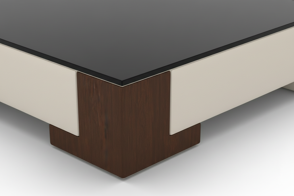 Angelas Coffee Table - Edge and Corner Detail Corrected
