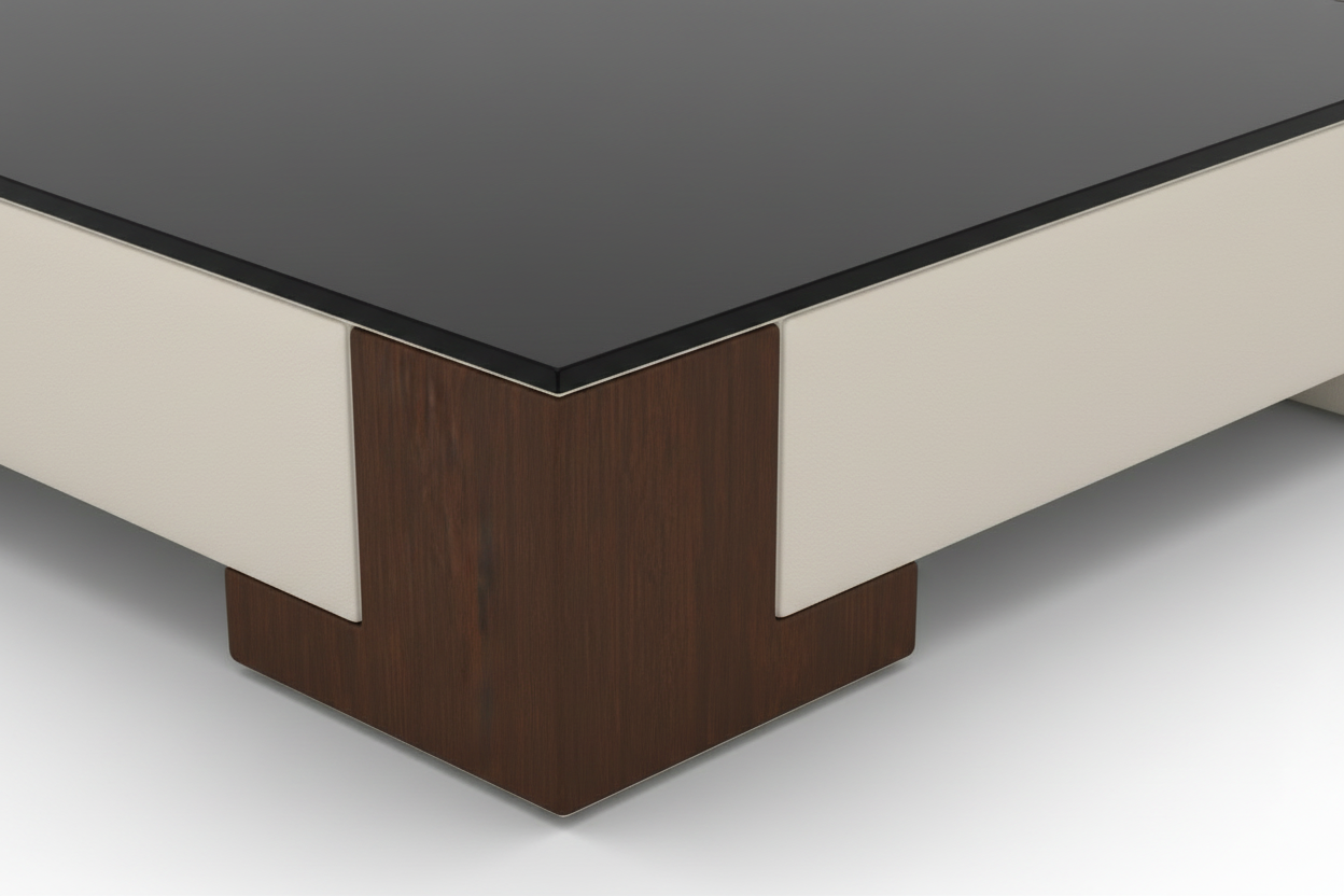 Angelas Coffee Table - Edge and Corner Detail Corrected