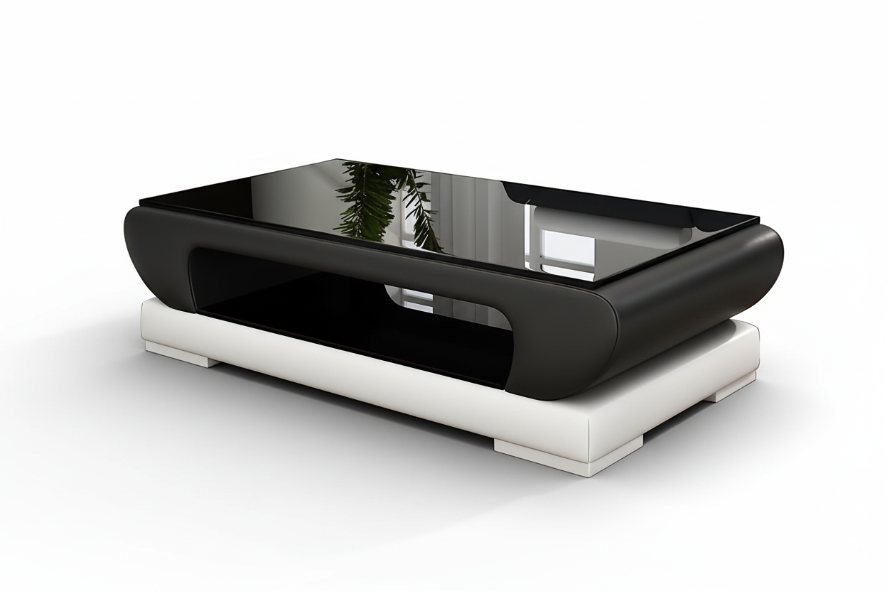 Aser Coffee Table - Blank Background 2