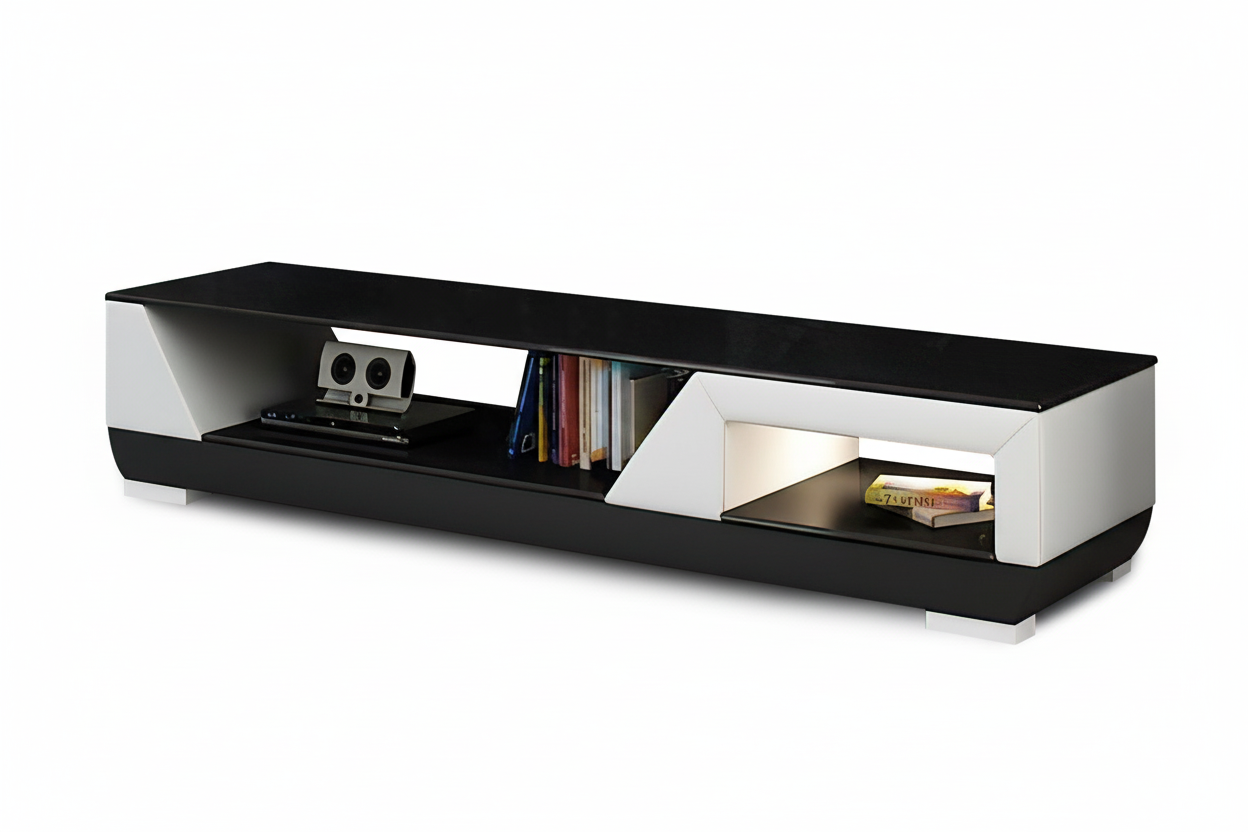 Austin TV Stand black white shadow