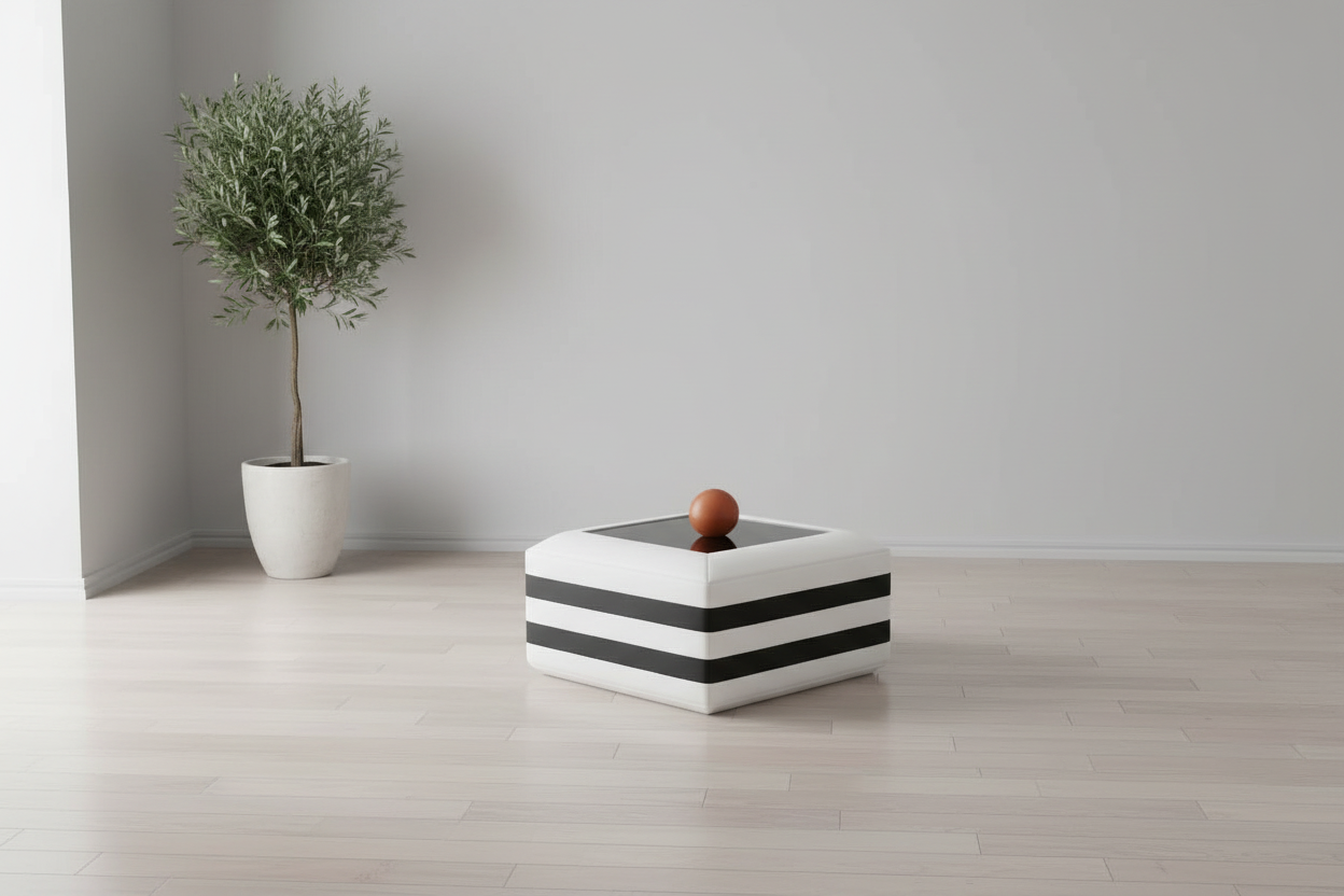 Coffee table in contemporary space