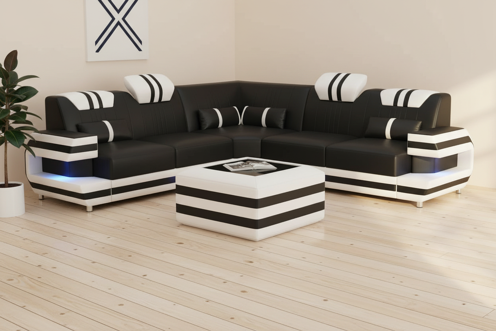 Coffee table in Scandinavian space