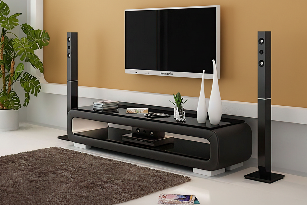 Colip TV Stand minimalist amber
