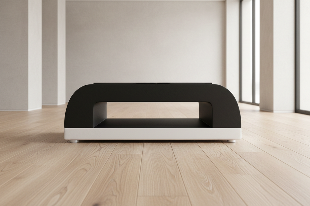 Curved Coffee Table Image 5