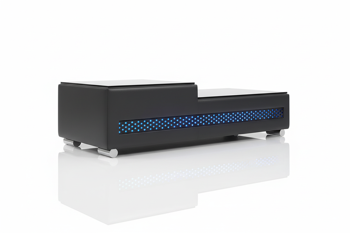 Elliot Coffee Table - Modern Designer Coffee Table with LED Lighting