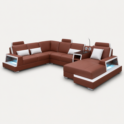 CIVIA Living System on warm grey studio background