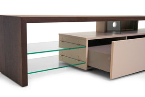 Modrest Loreta Modern Smoked Oak TV Stand