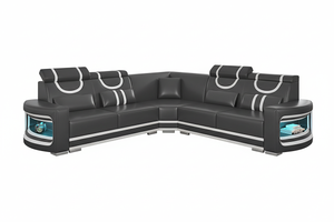 Luca Modern Corner Sectional with LED Light