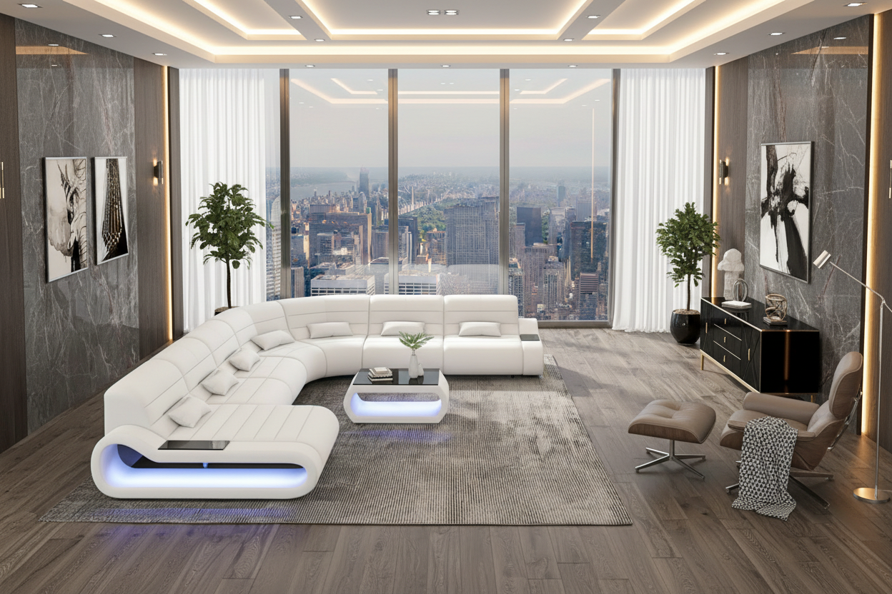 Penthouse with City Views