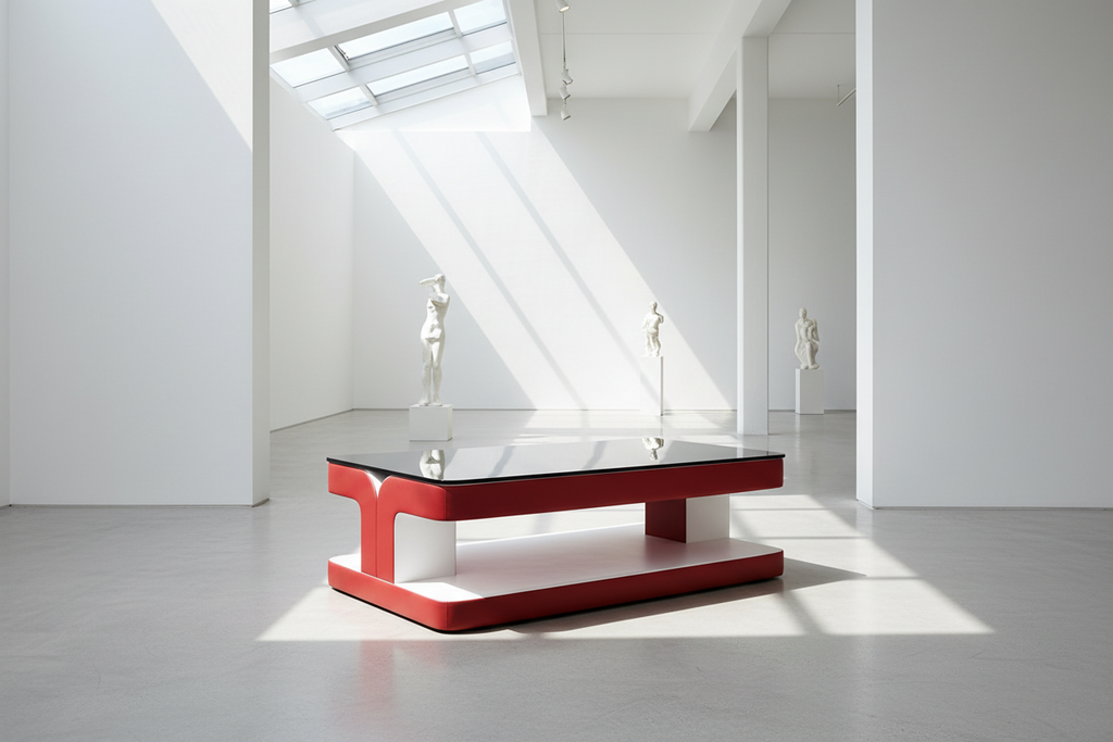 Rutin Coffee Table - Modern Art Gallery Loft