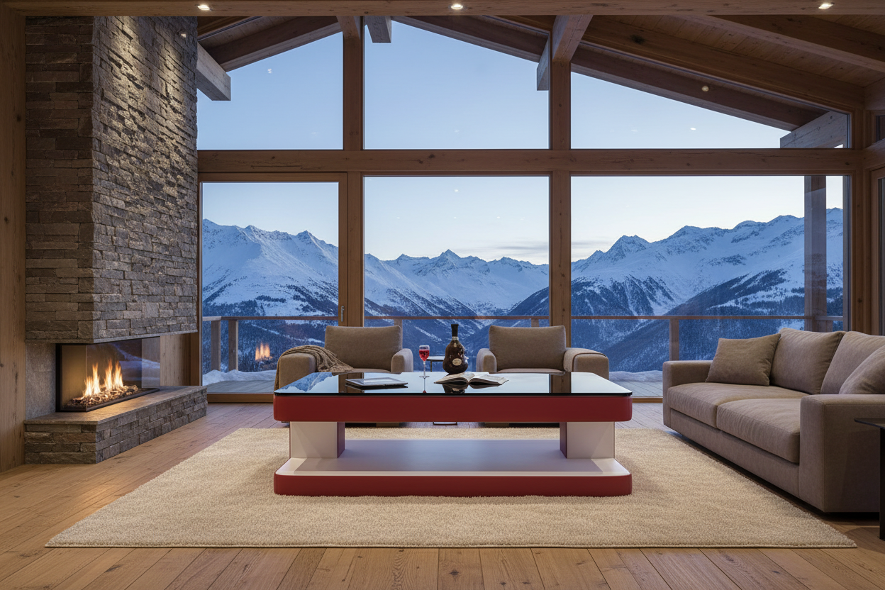 Rutin Coffee Table - Mountain Chalet