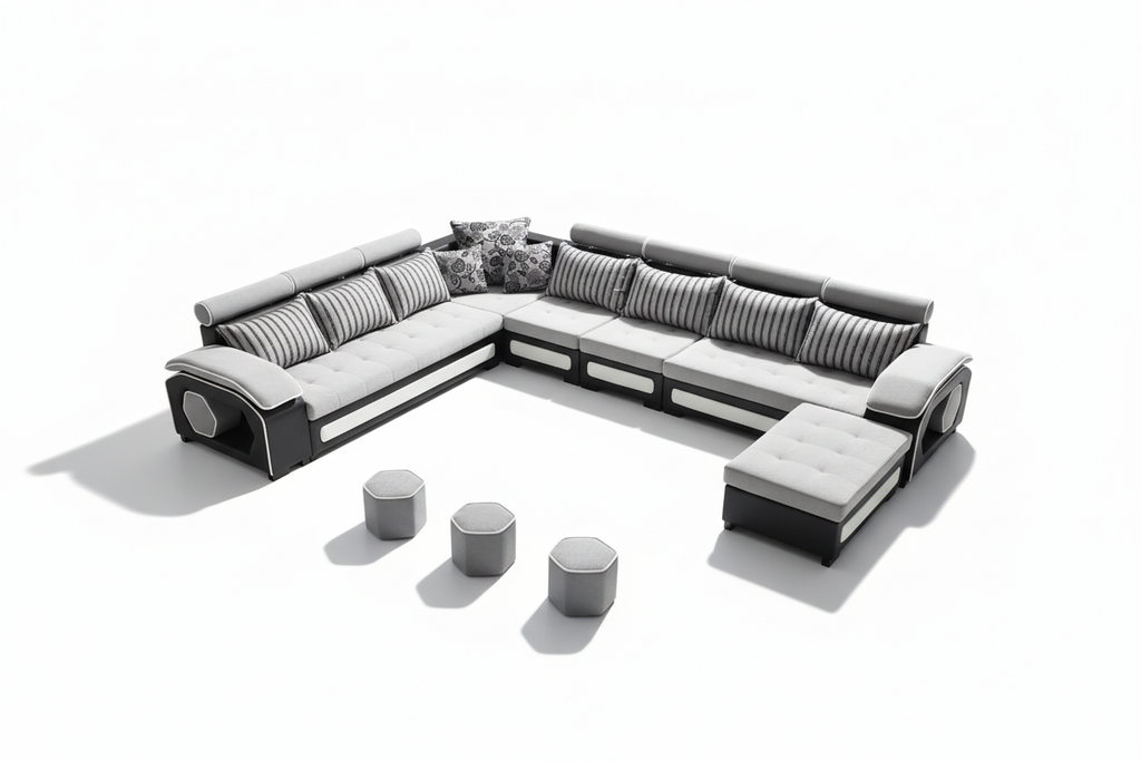 Selena Classical Modular Tufted Sectional