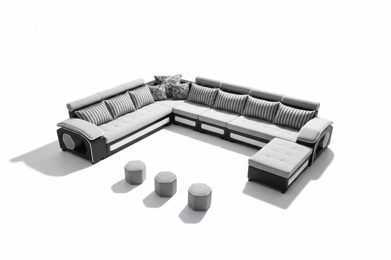 Selena Classical Modular Tufted Sectional