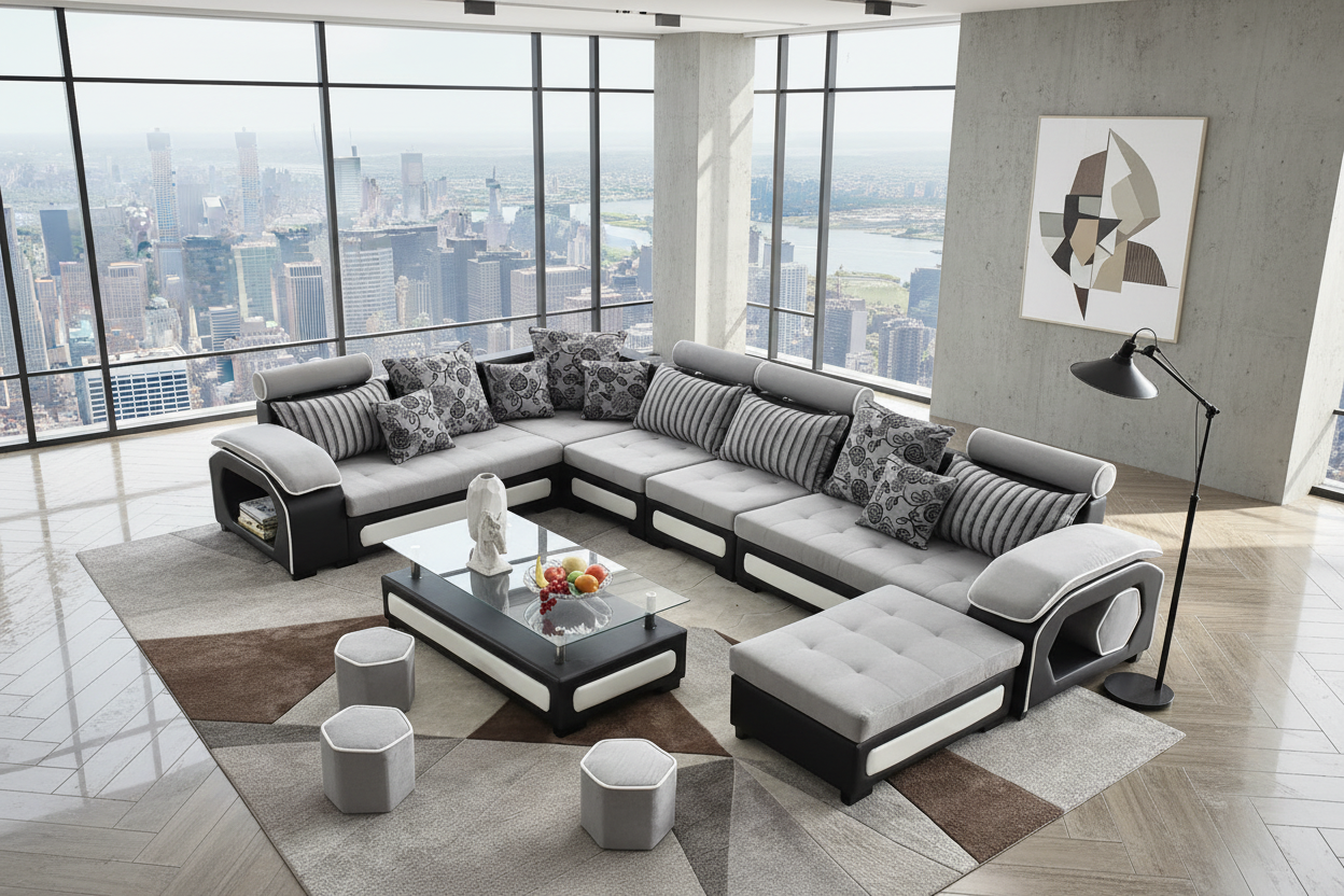 Selena Classical Modular Tufted Sectional