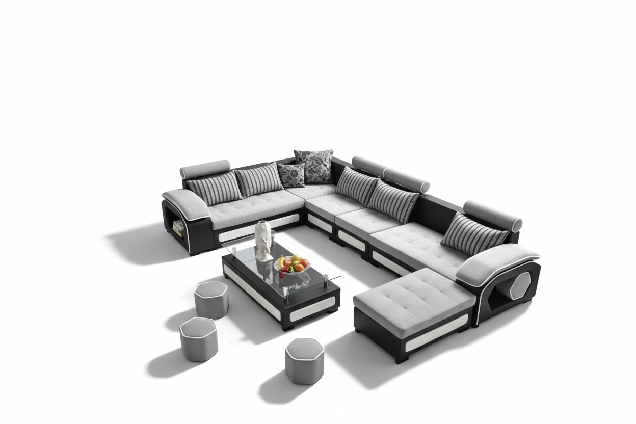 Selena Classical Modular Tufted Sectional