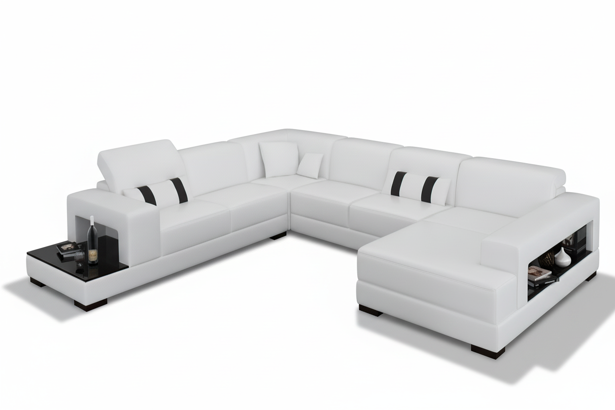 Whitman Modern Sectional With Chaise