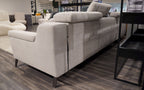 Kaycee Modern Fabric Sectional with Recliner