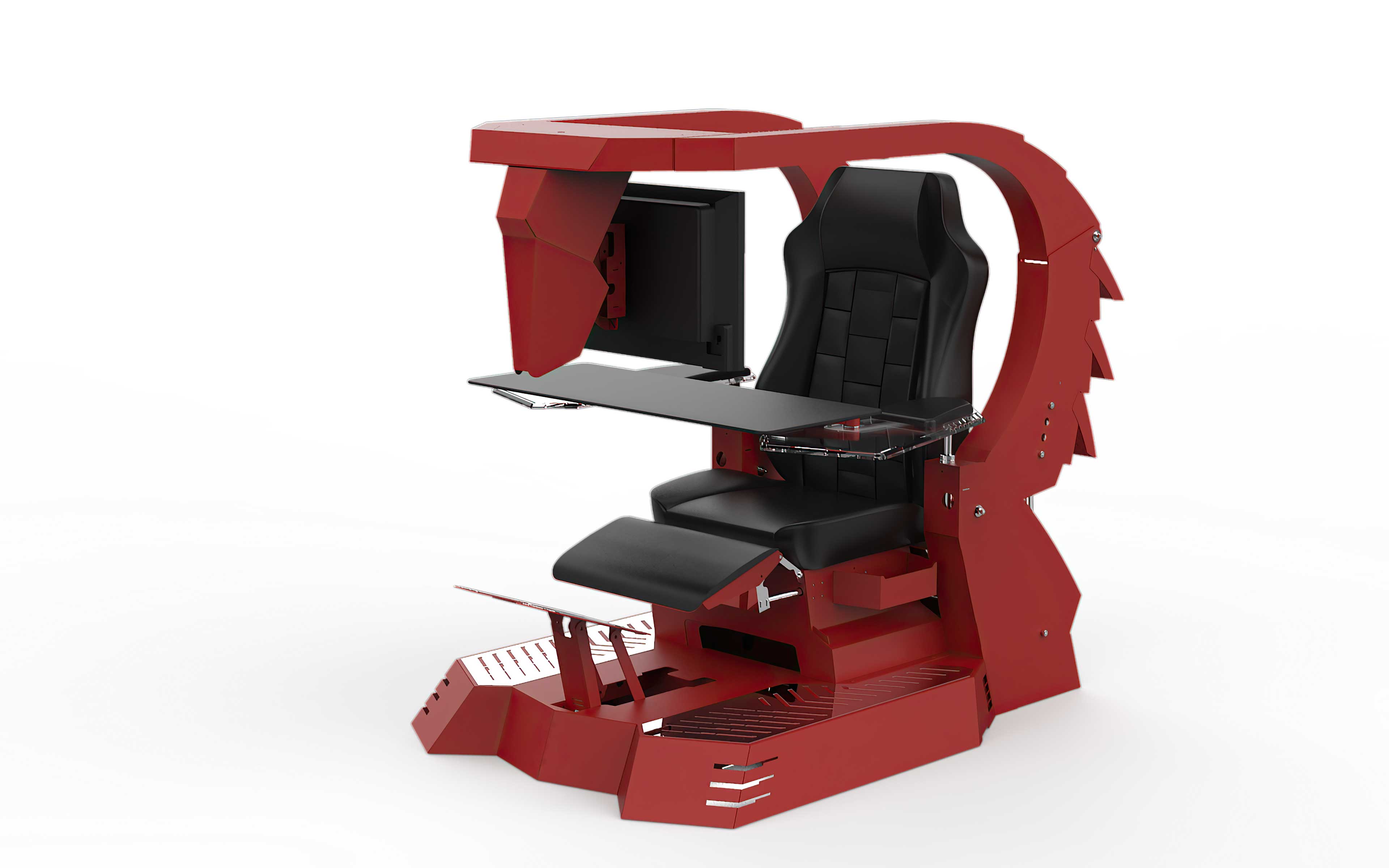 Talon Space Working And Gaming Station | All In One Working and Gaming Chair