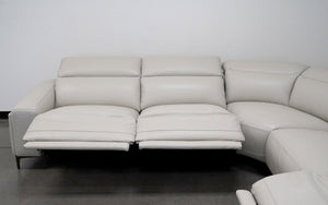 Aiza Modern Sectional with Recliner