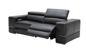 Yily Leather Modern Recliner Living Room Set