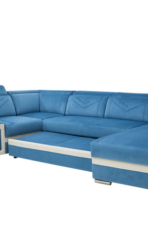 Boancy Led Modern Sectional with Side Storage | Futuristic LED Furniture