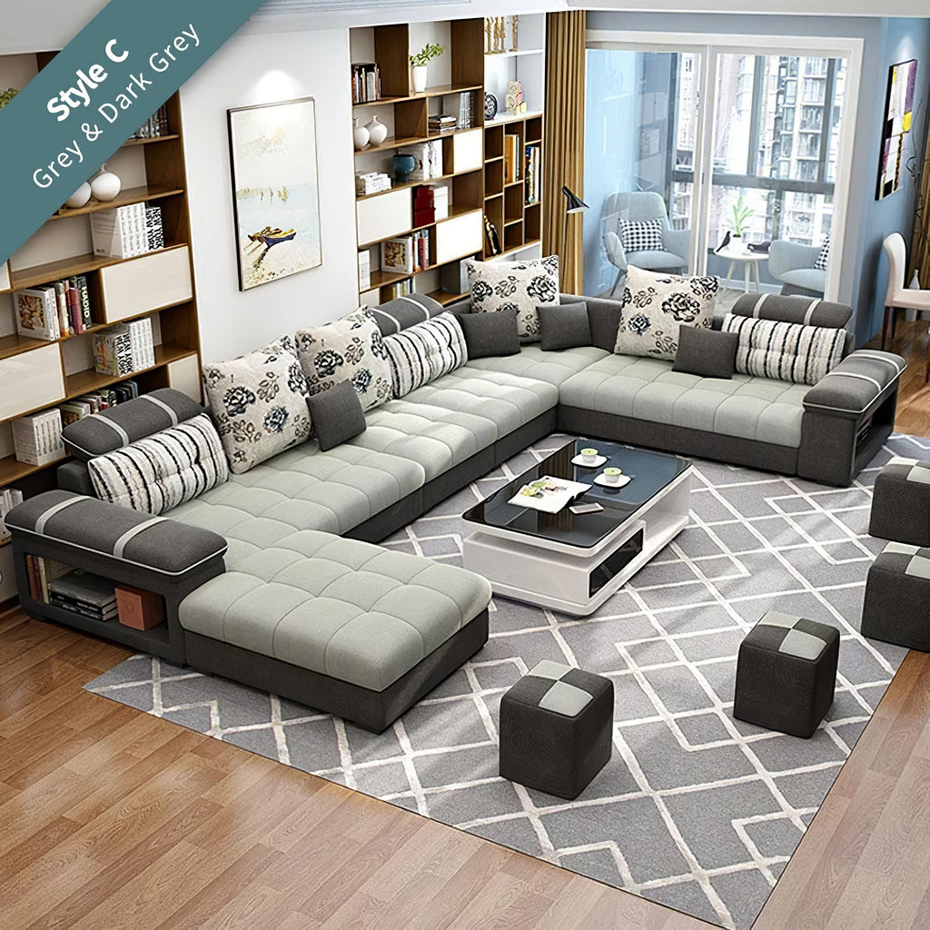 Selena Modular Tufted Sectional