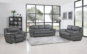 Alisona Leather  Sofa Set