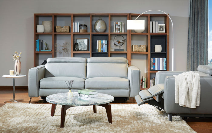 Iliby Modern Leather Sofa Set