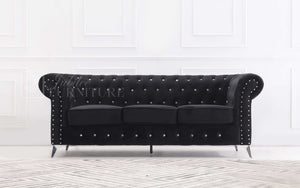 Lenmus Tufted Sofa Set