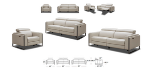 Modern Loons Recliner Sofa Set