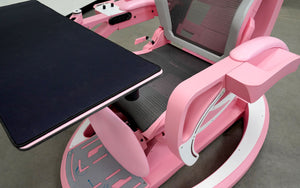 Crystal Pink Working And Gaming Station | All in one Working And Gaming Chair