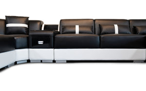 [Upgraded] Blaylock Modern Sectional Sofa with LED Light