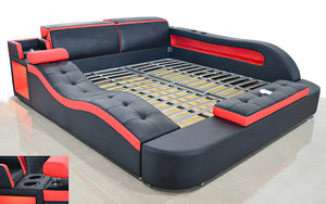 Victor Ultimate Smart Multifunctional Bed | Black&Red