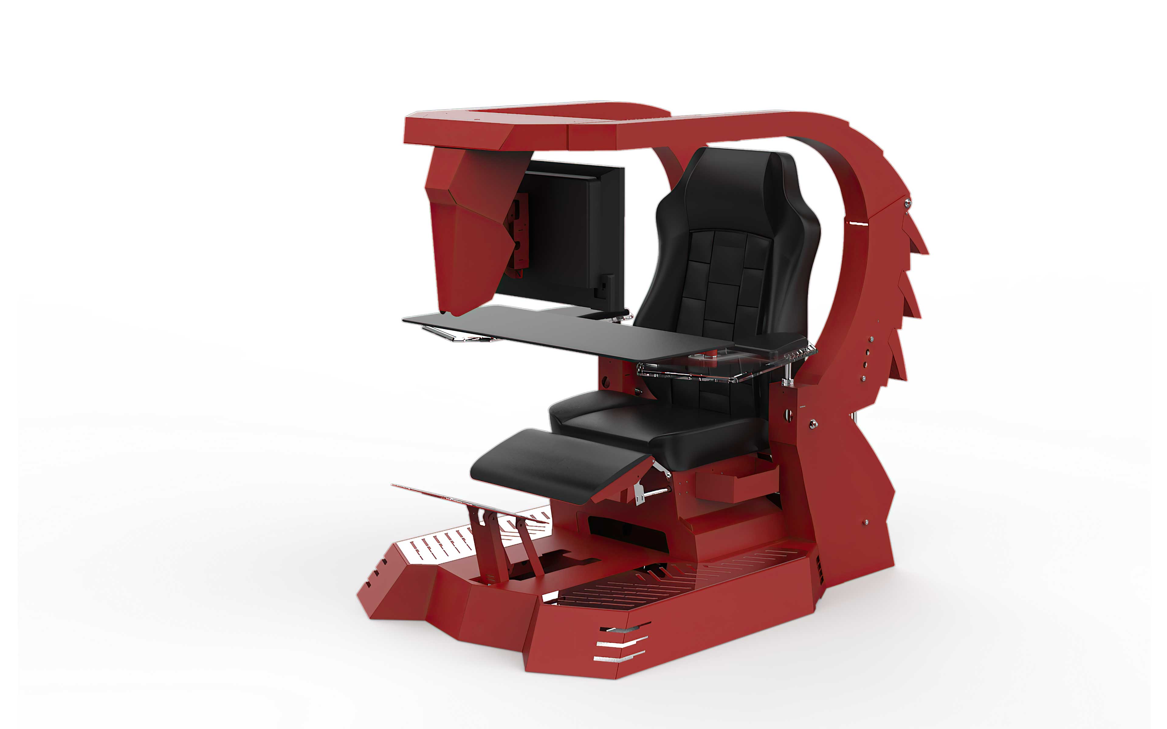 Talon Space Working And Gaming Station | All In One Working and Gaming Chair