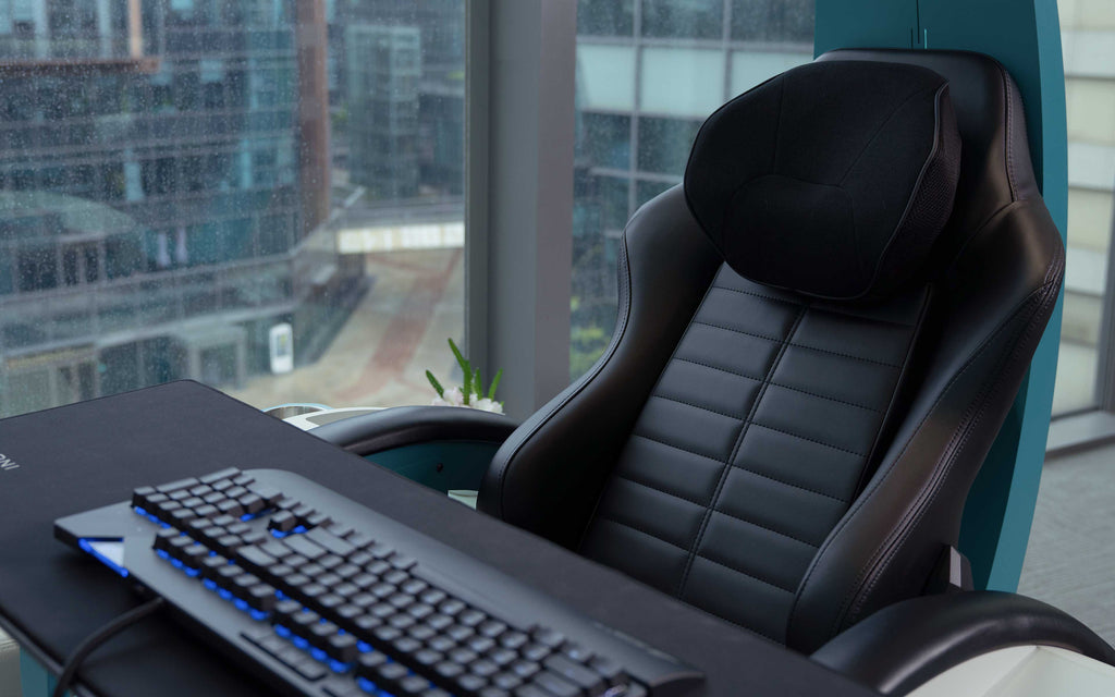 SHIN SMART WORKING AND GAMING DESK WITH RECLINER CHAIR | GAMING STATION