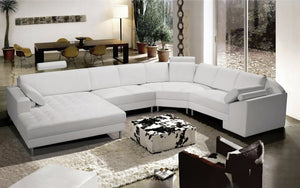 Torin Large Sectional with Tufted Chaise